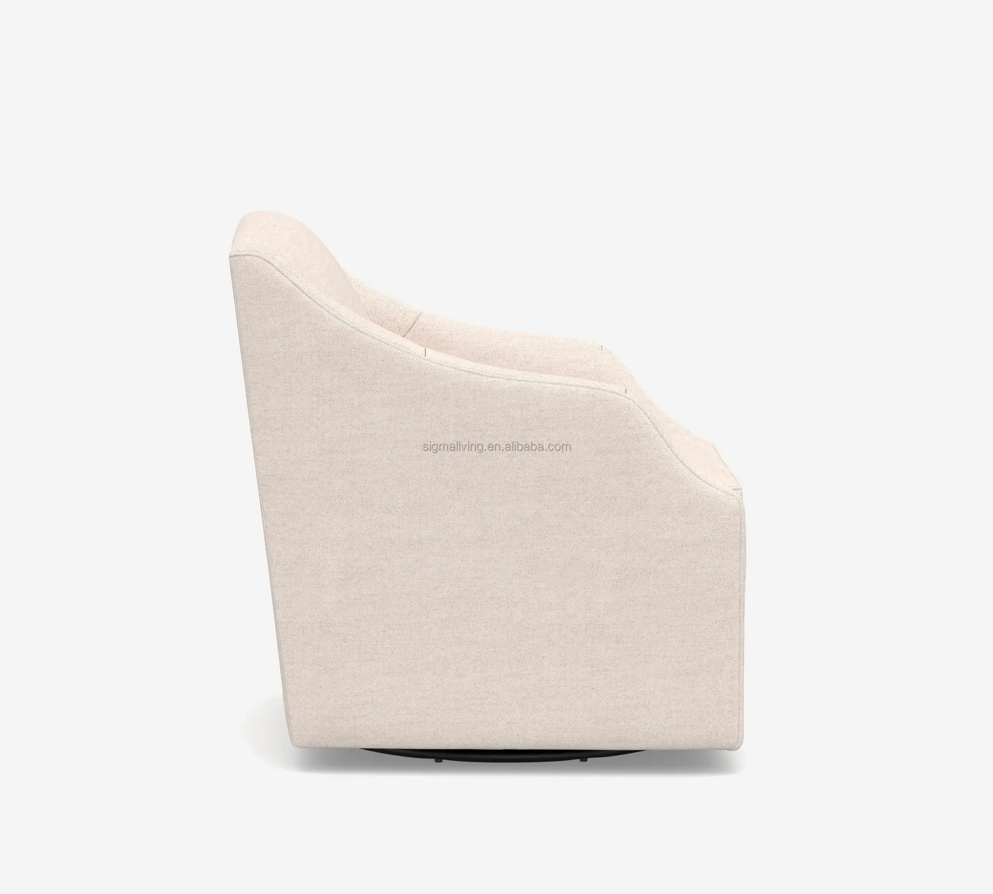 luxury armchair indoor furniture upholstered swivel armchair