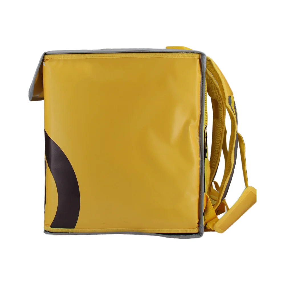 Customized Waterproof Insulated Food Delivery Backpack Food Insulation Heated Bike Food Delivery Bag factory