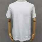 100% Cotton 100% Cotton Shirts For Summer With 210gsm Fabric White Blank Tee Shirts