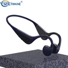 Waterproof Wireless Bone Conduction Headphones Wireless Sports Super Bass Open Ear Earphones