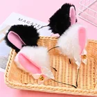 Hair Bell Fine Quality Endearing Cat Ears Hair Accessories Party Fluffy Small Bell Children Hair Clasp