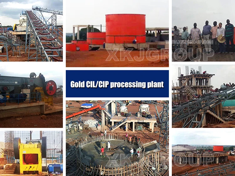 Gold CIL_CIP processing