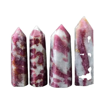 Wholesale good quality crystal towers pink tourmaline