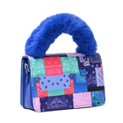 Purses Handbags Ladies Purses Trendy Women Unique Handbags For Girl 2021 Fall Fur Small Hand Bag Luxury