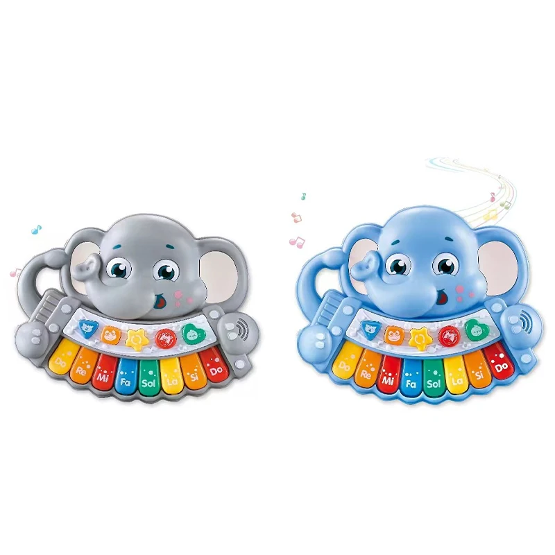 Elephant piano mini electronic keyboard baby musical toys instruments organ