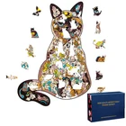 Puzzle 3d Puzzles Toys Cowboy Jigsaw Puzzle Laser Cut Wooden Jigsaw 3D Puzzles Fierce Owl DIY Toys