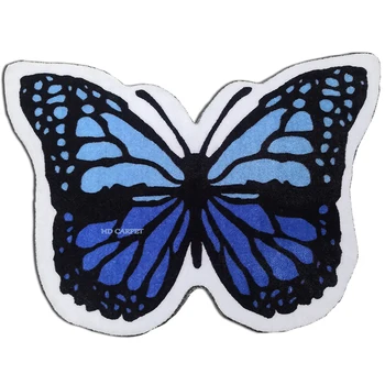 Home decorative butterfly rug ready to ship