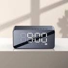 Radio USAMS YX007 Multi-function 50mm Dual Alarm Clock Wake Up Radio Wireless Speaker For Bedroom