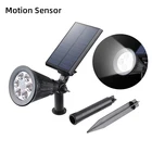 Rgb Solar Light Rgb Super Brightness Ip65 Motion Sensor Outdoor Led Solar Garden Light With Best Quality