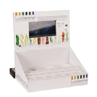 Shop Pop Cosmetic Display Retail Shop POP Display Stand With LED Light
