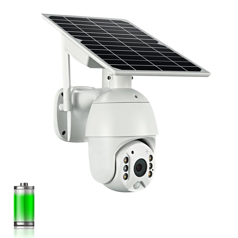 intelligent solar energy alert ptz camera