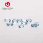 Natural Stones Blue Natural Natural Gem Stones Wholesale Aquamarine Blue Topaz Loose Gemstone