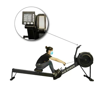 Pop up fitness equipment concept rower machine rowing for club/gym/home with factory price