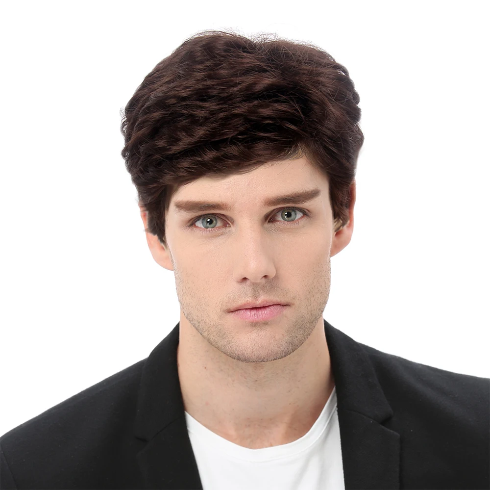 Stfantasy Handsome Mens Wigs Synthetic Hair Wig For Male - Buy Synthetic  Blend Wig,Synthetic Wig Vendor,Synthetic Men Wig Product on 
