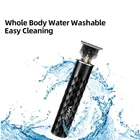 New design vgr trimmer professional zero gapped trimmer hair clipper soundless usb charging t blade trimmer