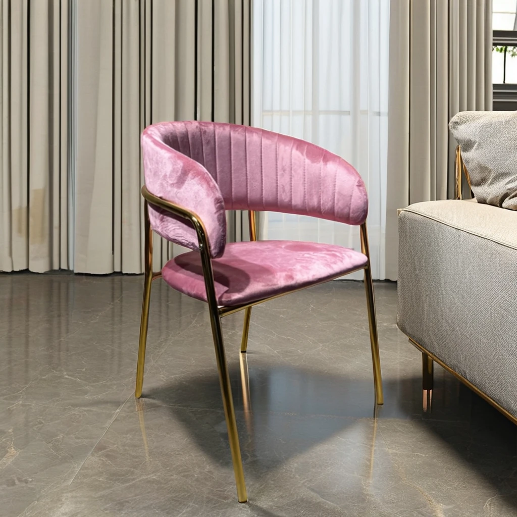 Home Hotel Armchair Living Room Furniture Modern Fancy Sedie Da Soggiorno Modern Soft Velvet Upholstered Living Room Chairs