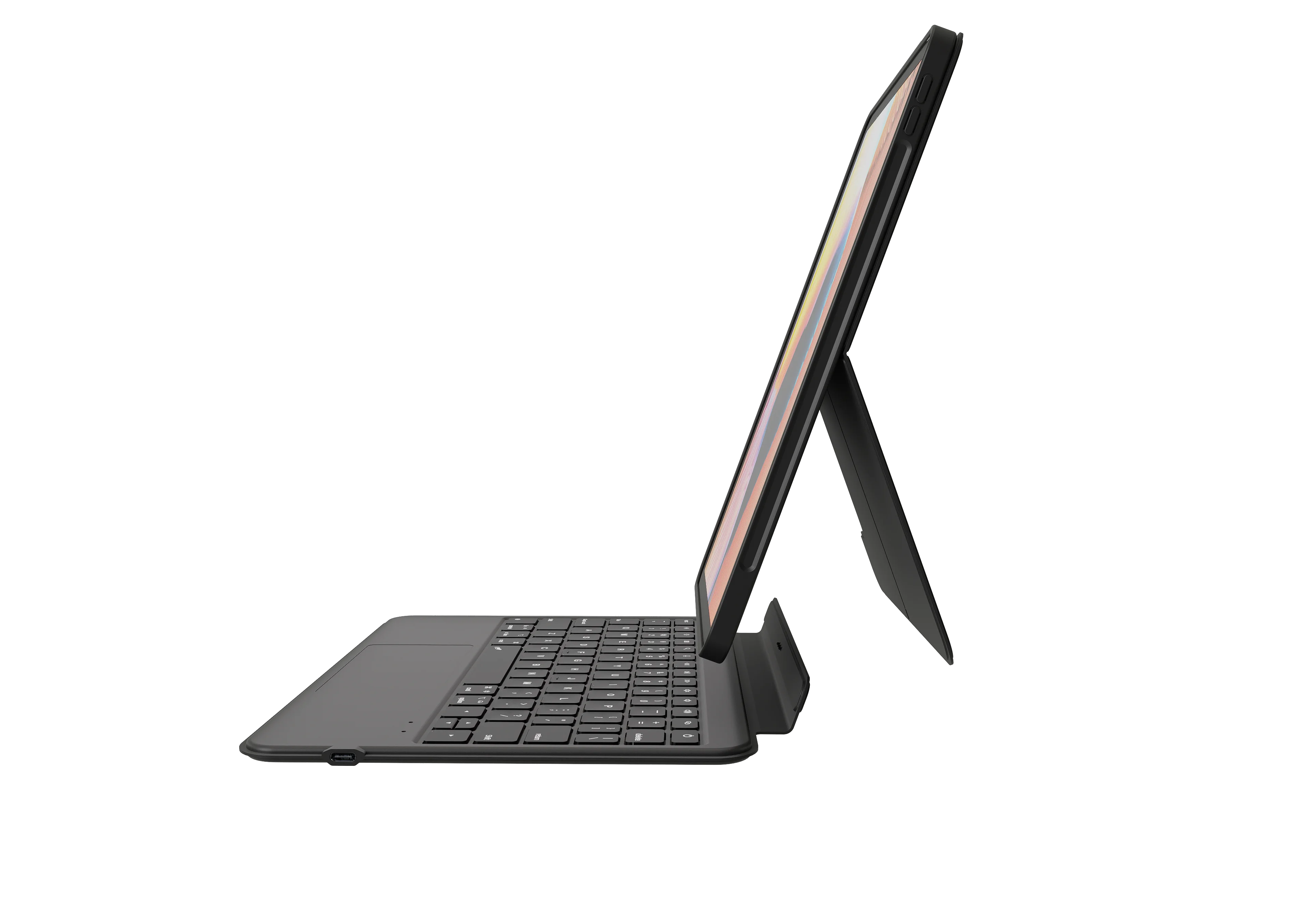 product for ipad a16 11 2025 magnetic portrait and landscape detachable keyboard case writing viewing modes larger precision trackpad-5