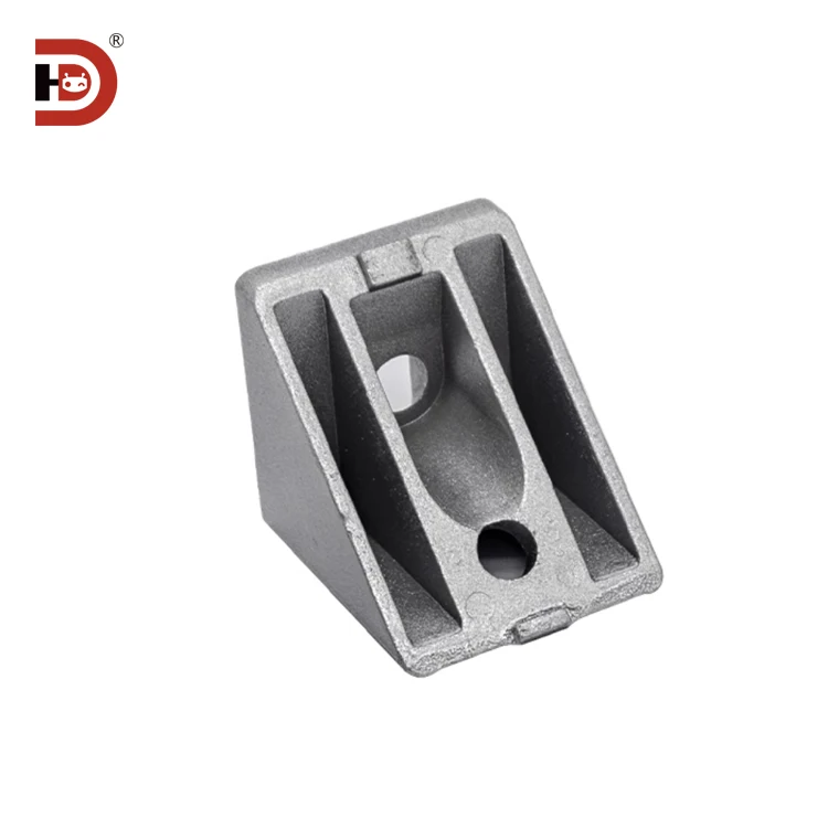 Industrial Aluminum Profile Accessories Corner Code 4040/45 Degree Beveled Edge Connector Fasteners factory