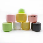 Jar /bottle 100ml 100g Plastic PP Cream Jar /bottle In Black Green White Pink Clear And Customized Color