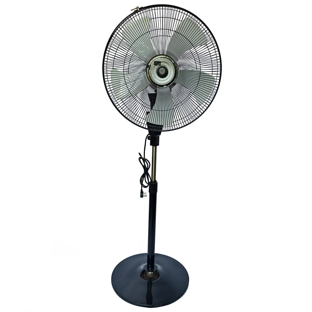 Pedestal Stand Floor Fan, Aluminum, 45W, ALUMINIUM WIRE - detail 14