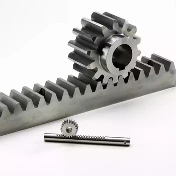 Dongguan CNC Machining M2 M4 M6 M8 Steel Alloy Helical Rack Gear And Small Pinion Gear