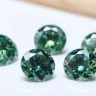 Cut Diamond Keliji Wholesale High Quality DEF Green Color Round Brilliant Cut Moissanite Diamond