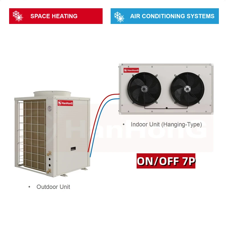 Air-to-air Heat Pump, 220V, 22.6KW - detail 4