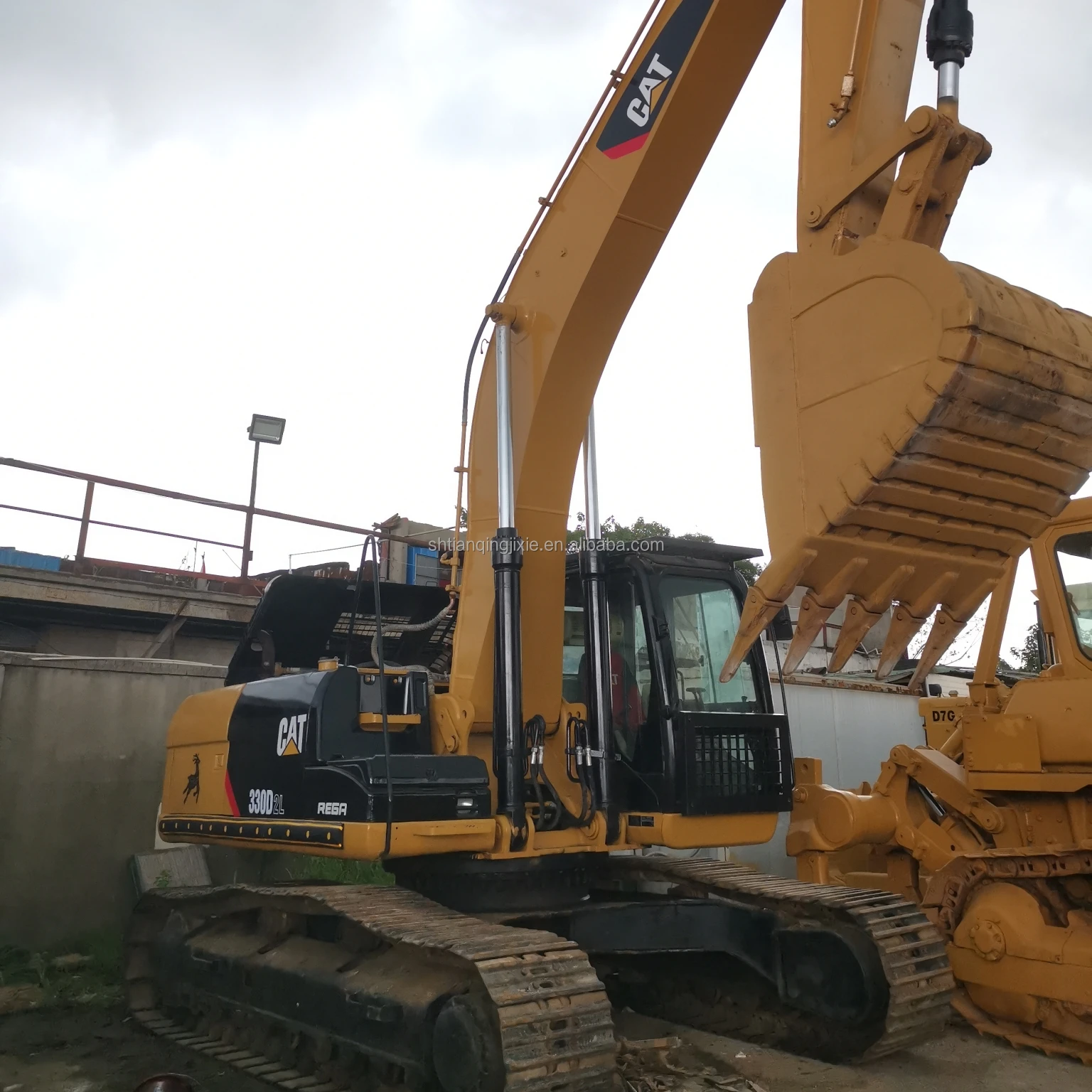 Good Condition Cat Hydraulic Excavator 330d2l Used Crawler Digger Cat