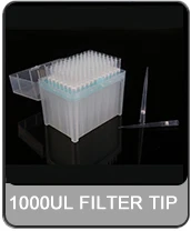 Disposable Fine Tip Clear Plastic Micro Black Conductive Pipette Tips Tecan With Filter