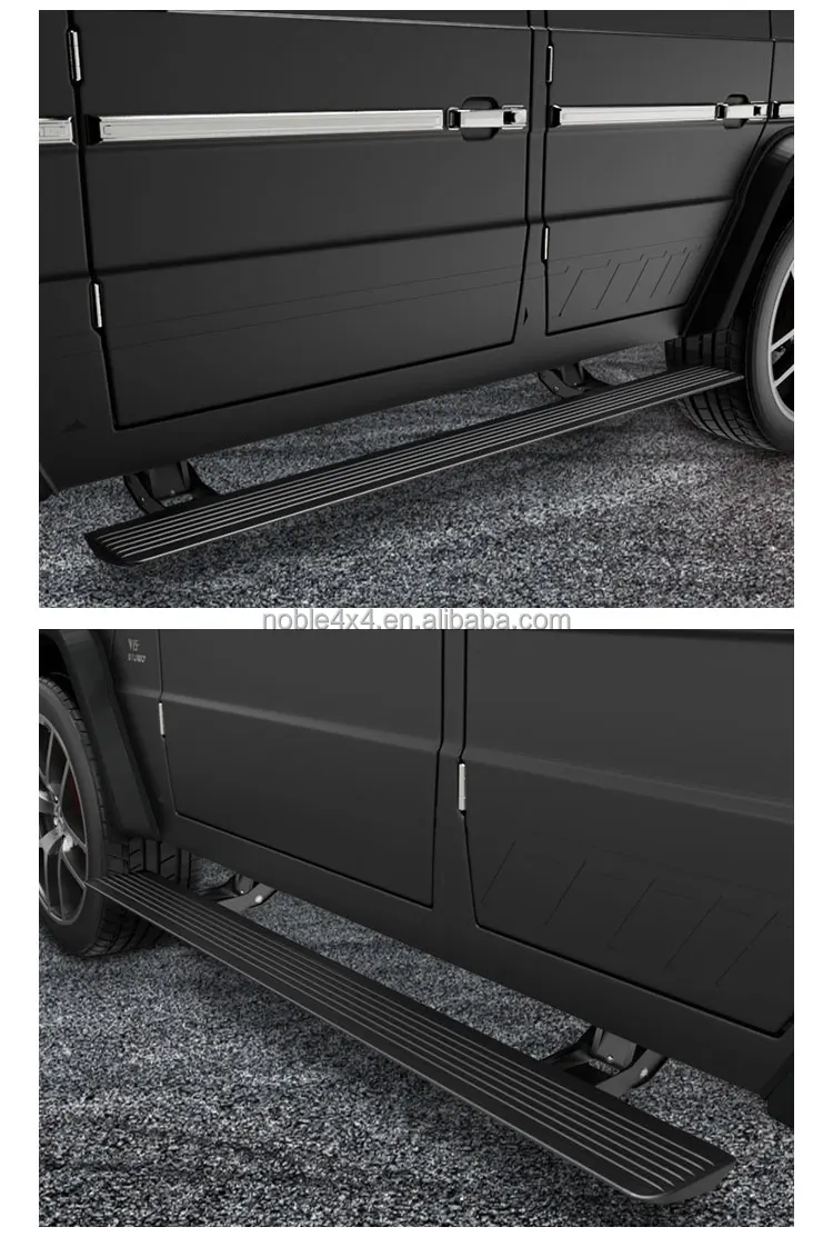 There Are Steps and Side Exhaust Outlets on the Vehicle Power Running Boards for Benz G500 G63 Electric Side Step 2019-2023 manufacture