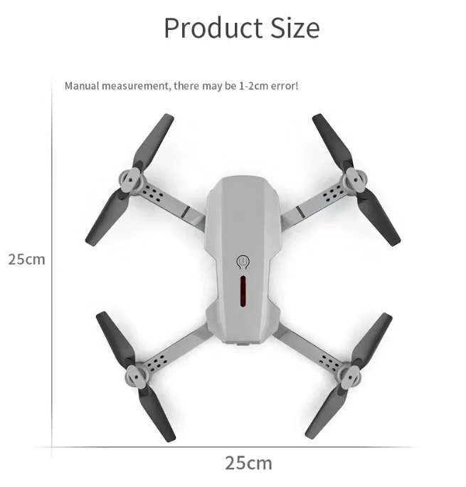 2023 Top Sale E88 Pro Drone With Wide Angle HD 4K 1080P Dual Camera Height Hold Wifi RC Foldable Quadcopter Dron Gift Toy
