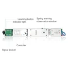 Door Automatic Door Closer With Spring Return Function For Automatic Swing Door