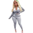 Women Suits Women's Suit High Quality Blank Women Sweat Suits Gold Velvet Sportswear Women's Casual Suit