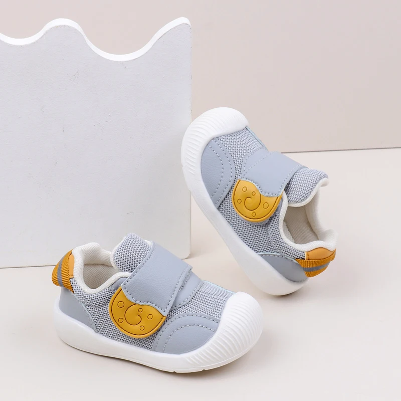 Spring Autumn Casual Shoes High Quality Breathable Sneaker with Anti-Slip Rubber Sole Toddler Walking Shoes Hot Selling details