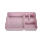 Bins Dividers 2021 Felt Drawer Office Organizers Bins Shallow Small Desk Organizer Trays Draw Dividers Storage Boxes