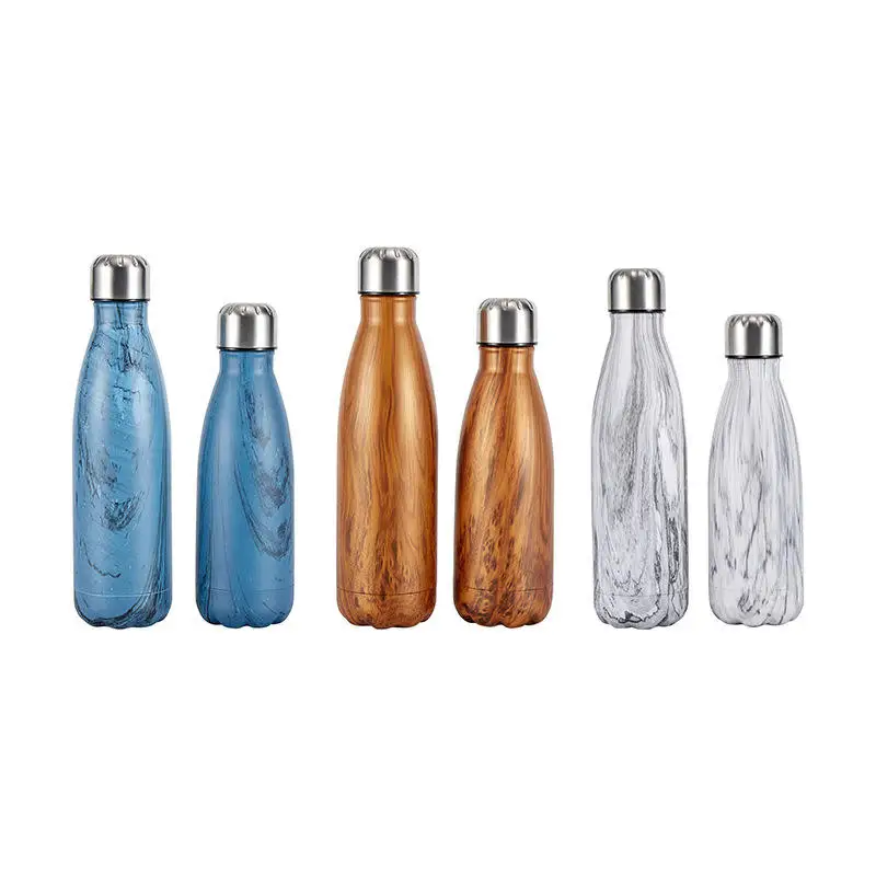 Custom Logo Kids Thermos Bottle Portable Vacuum Metal Double Wall Stainless Steel Insulated Water Bottle For School Or Travel