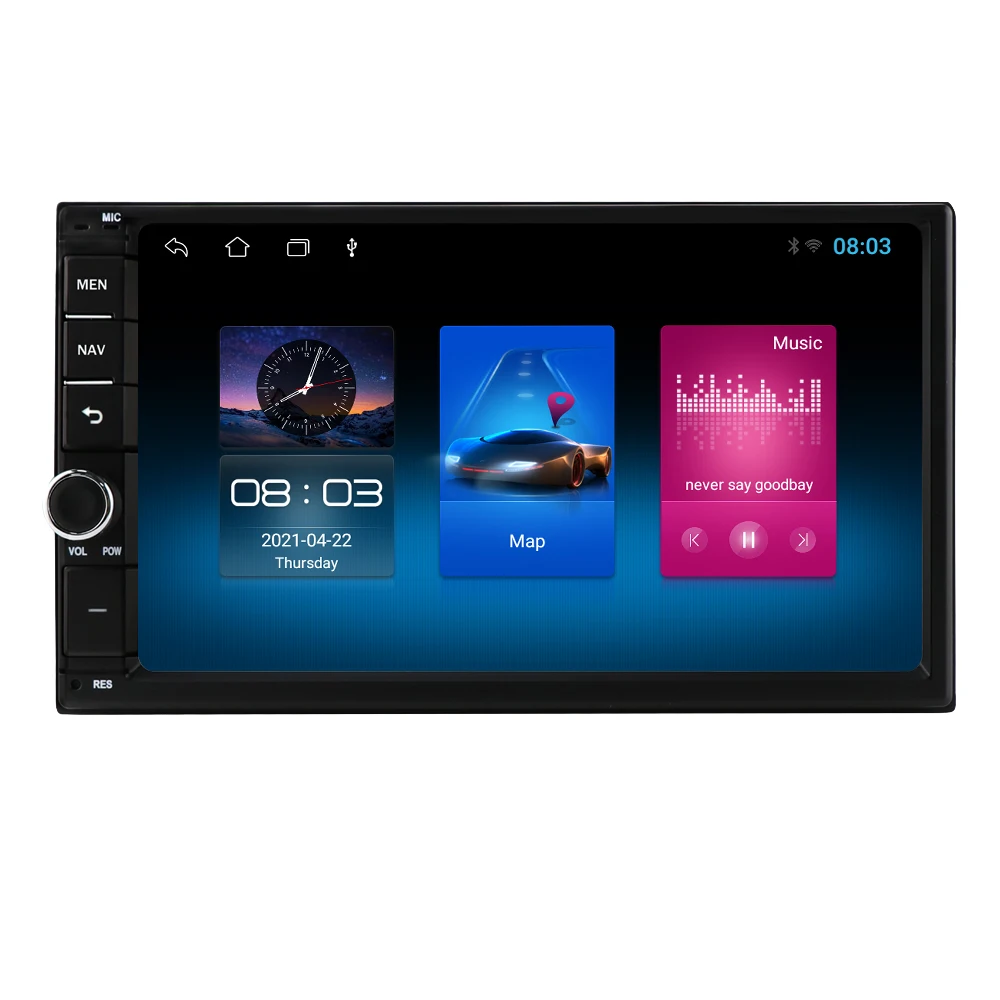 Dual Audio Stereo Radio 7 Inch 