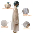 Coats Coat Cheap Unisex Lab Coats Wholesale For Adults Waterproof Back Close Lab Coat Non-woven Disposable Lab Coats