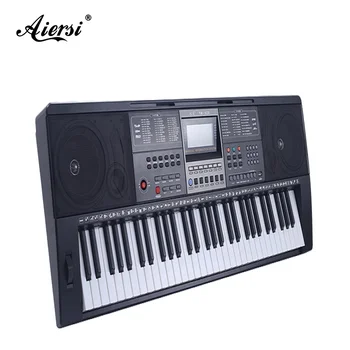 Wholesale Aiersi Custom brand Midi Digital Piano for kids 61 Keys electronic organ educational Keyboard Musical Instrument gifts