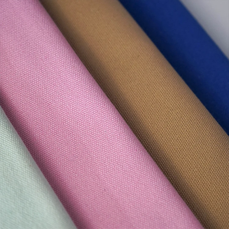 100% Cotton Home Textile COMBED Plain Woven Garment Anti-static Cotton Canvas Print Fabrics