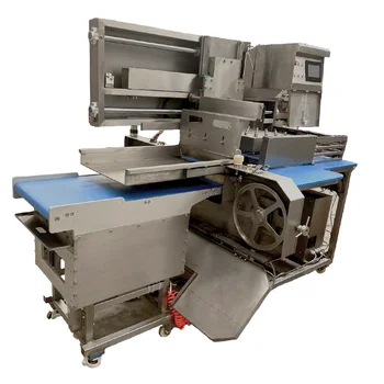 commercial automatic lamb cooked beef jerky frozen meat cutting machine