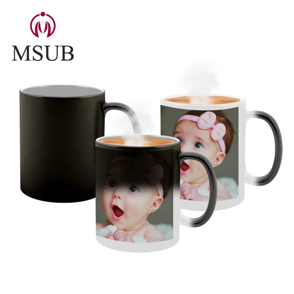 36pcs First-class 11oz Blank Sublimation Full Color Changing Cup Magic Mugs for sale online