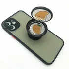 Phone Cheap Factory Wholesale Portable Phone Holder With Mirror Costum Logo Phone Socket QN1069