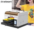 Printer Dtg T-shirt Printer Flat Surface Textile Flatbed Printer DTG Digital Fabric Printing Machine For T Shirt