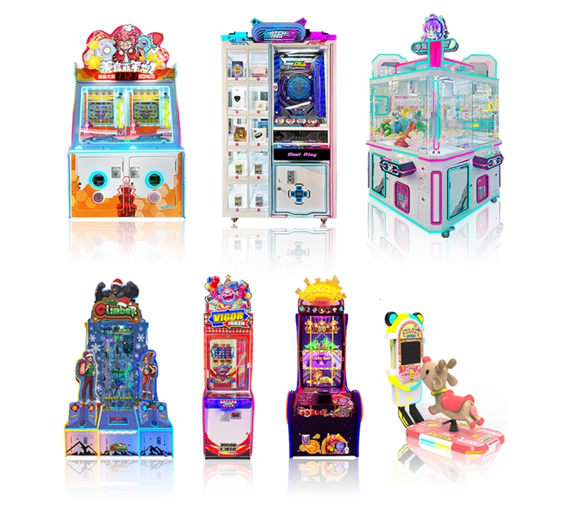 product raisefun cut prize machine arcade coin operated vending claw crane for plush toy gift game blind box hot sale game center use-6