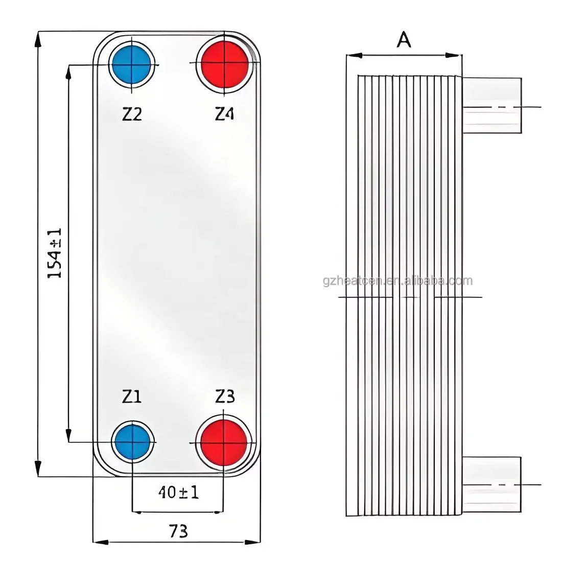 Efficiency Copper Brazed Plate, 220 V - detail 20