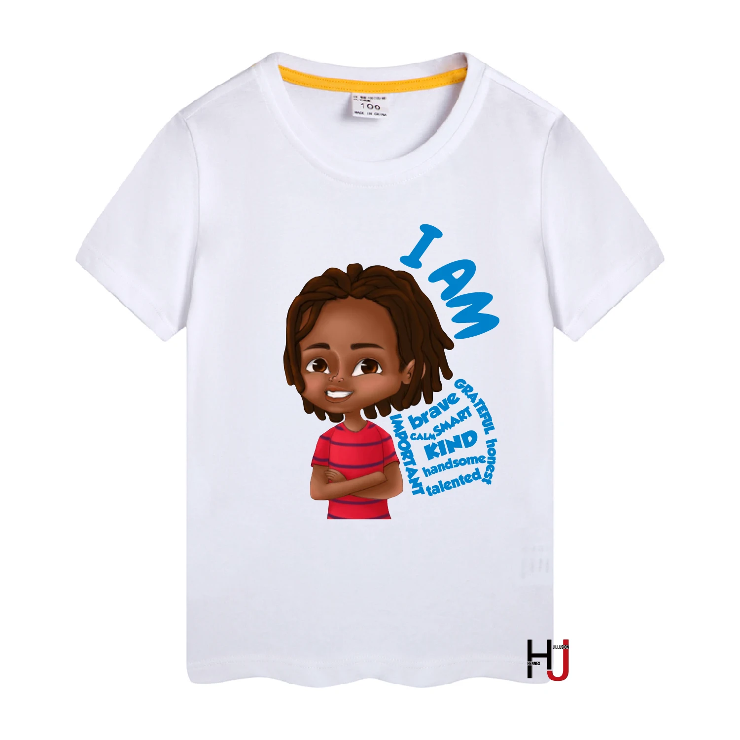Shirt Black Boys Kids Graphic Tees 