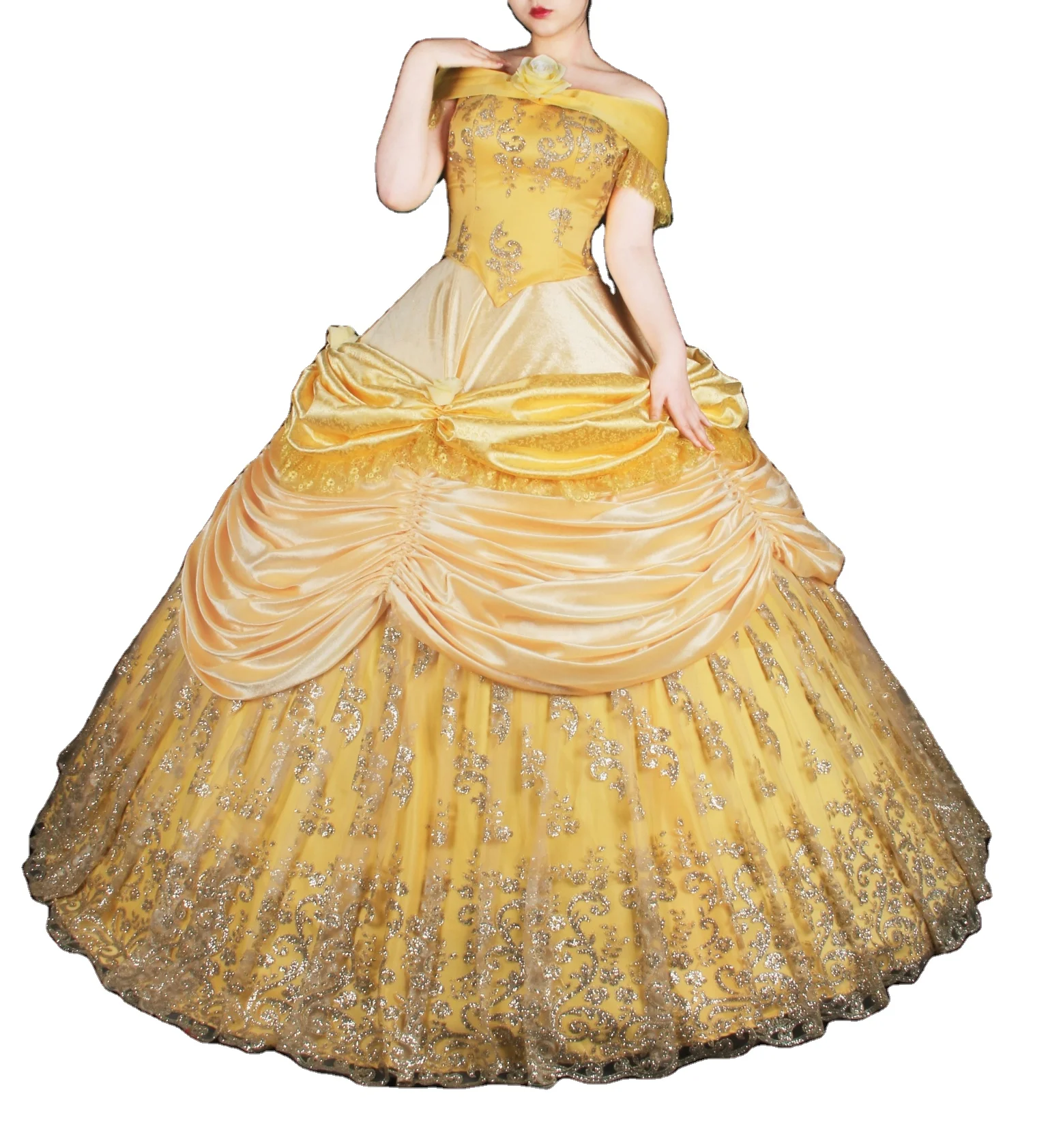 beauty and the beast princess dress