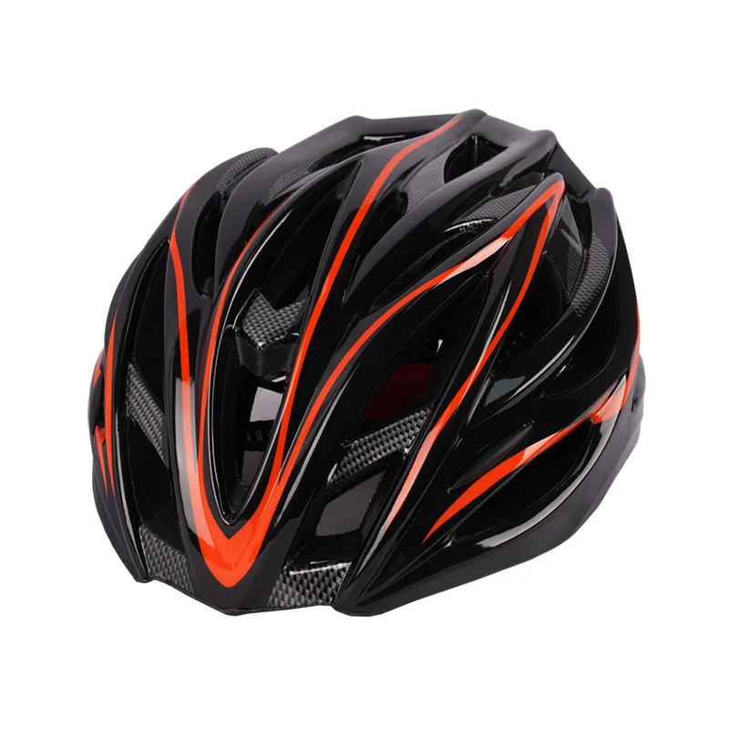 sleek road bike helmet