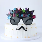 Party Funny Birthday Party Dress Up Supplies Atmosphere Candles Glasses